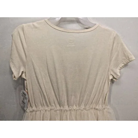 NEW! ~ Wonder Nation Cream Unicorn Tulle Tutu Dress Girls size - XL (14-16) - Picture 4 of 13